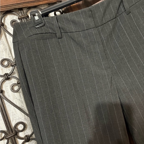 New York & Company Black Pinstripe Pants - Picture 4 of 7